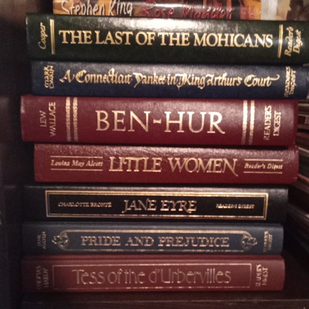 Set Of 7 Classic Literature Books